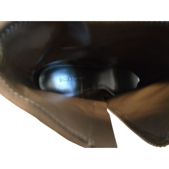 BCBGeneration ~ Cerisa Stilleto Heel Open Toe Suede Ankle Bootie Leather Upper ~ - Picture 8 of 8